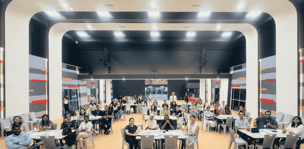 Parents gathered for a wellbeing workshop at Taylor’s International School Kuala Lumpur, focused on supporting children in a digital world.